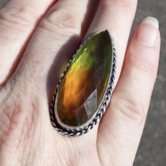 New Ametrine 925 Silver Ring. - Picture 2 of 7